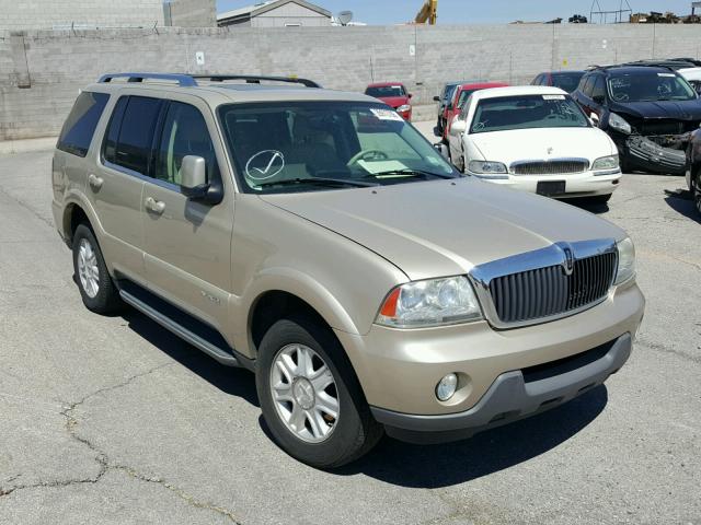 5LMEU88H24ZJ43870 - 2004 LINCOLN AVIATOR GOLD photo 1