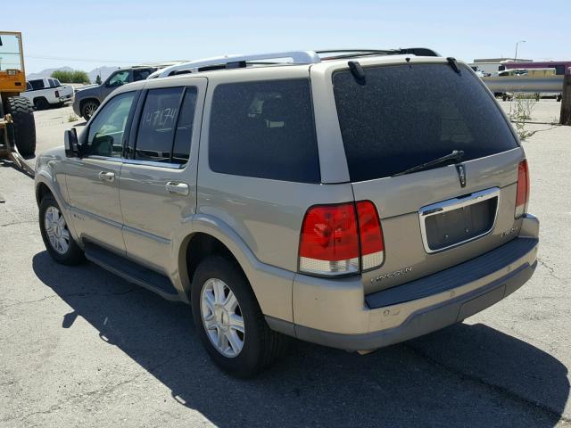 5LMEU88H24ZJ43870 - 2004 LINCOLN AVIATOR GOLD photo 3