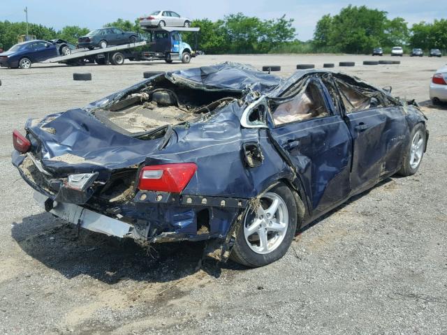 1G1ZB5ST8GF226938 - 2016 CHEVROLET MALIBU LS BLUE photo 4