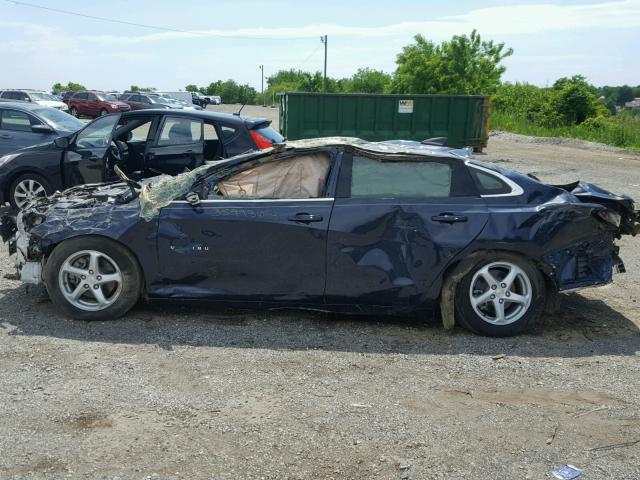 1G1ZB5ST8GF226938 - 2016 CHEVROLET MALIBU LS BLUE photo 9