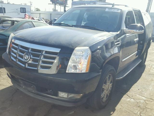 1GYFK66837R346581 - 2007 CADILLAC ESCALADE E BLACK photo 2