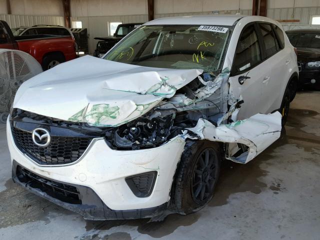 JM3KE2BE4F0443833 - 2015 MAZDA CX-5 SPORT WHITE photo 2