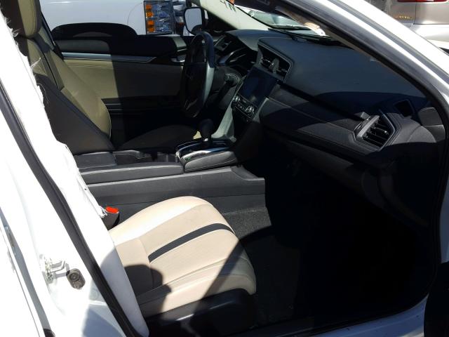 2HGFC1F76GH638644 - 2016 HONDA CIVIC EXL WHITE photo 5