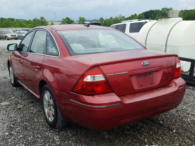 1FAHP24157G154224 - 2007 FORD FIVE HUNDR RED photo 3