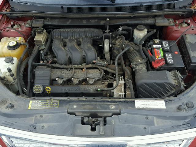 1FAHP24157G154224 - 2007 FORD FIVE HUNDR RED photo 7
