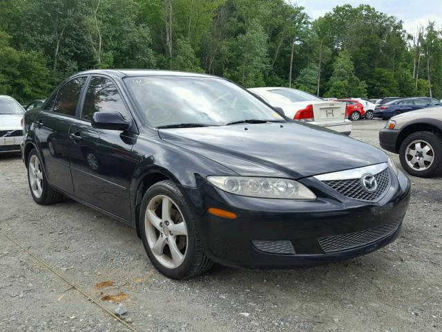 1YVHP80C255M19236 - 2005 MAZDA 6 I BLACK photo 1