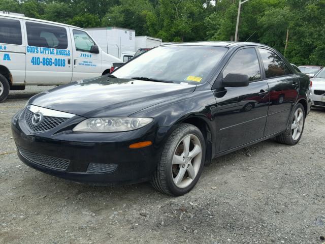 1YVHP80C255M19236 - 2005 MAZDA 6 I 黑色 照片 2