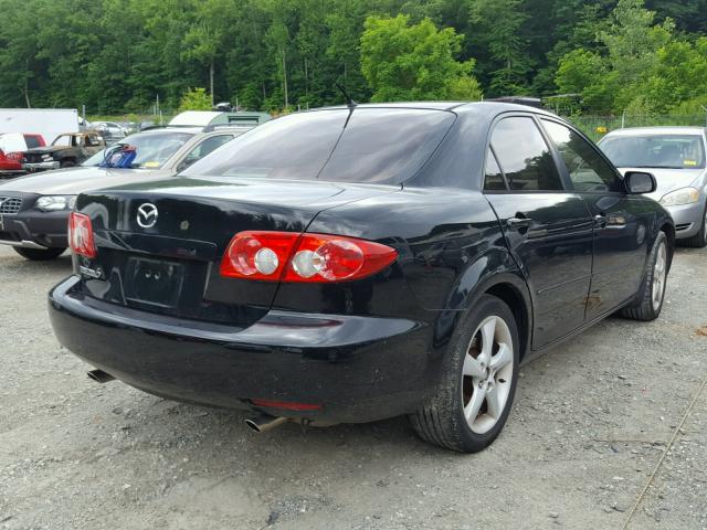 1YVHP80C255M19236 - 2005 MAZDA 6 I BLACK photo 4