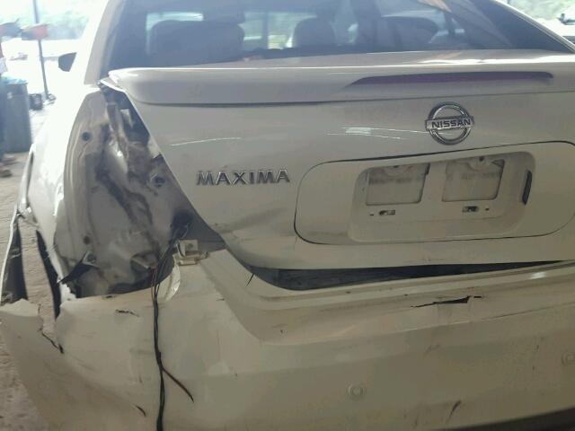 1N4BA41E97C866561 - 2007 NISSAN MAXIMA SE/ WHITE photo 9