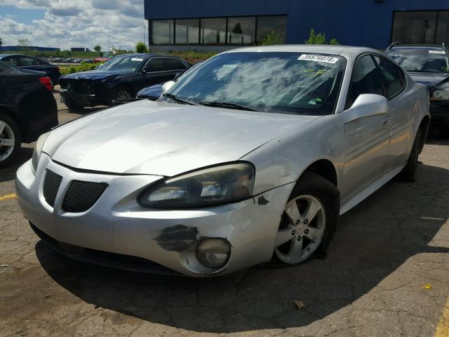 2G2WP552461306388 - 2006 PONTIAC GRAND PRIX SILVER photo 2