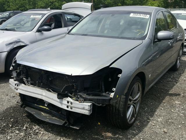 JNKAY01E26M101225 - 2006 INFINITI M35 BASE GRAY photo 2