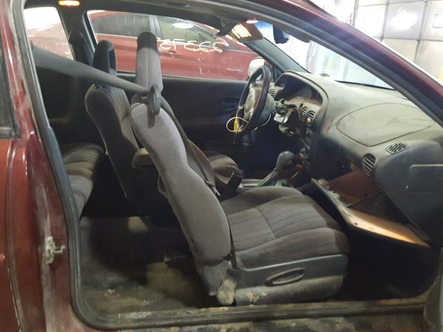 1G2WP12K71F124456 - 2001 PONTIAC GRAND PRIX მუქწითელი ფოტო 5