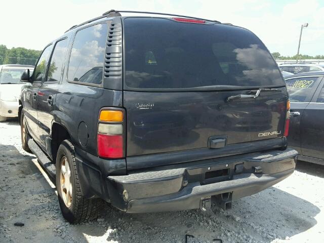 1GKEK63U44J228525 - 2004 GMC YUKON DENA BLACK photo 3