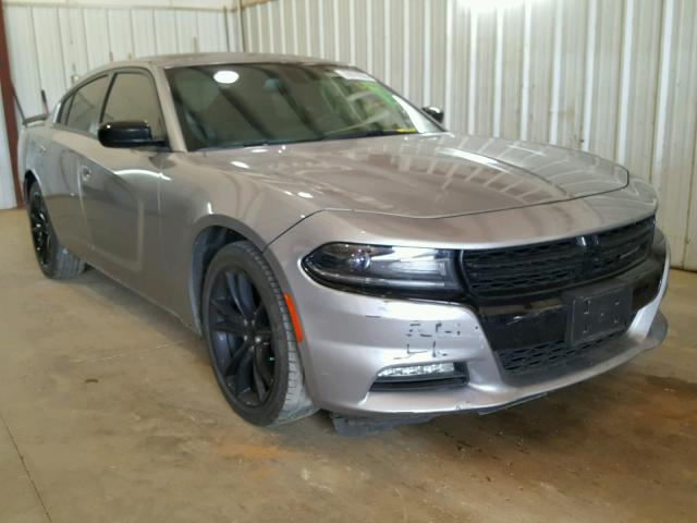 2C3CDXHG5GH140521 - 2016 DODGE CHARGER SX GRAY photo 1