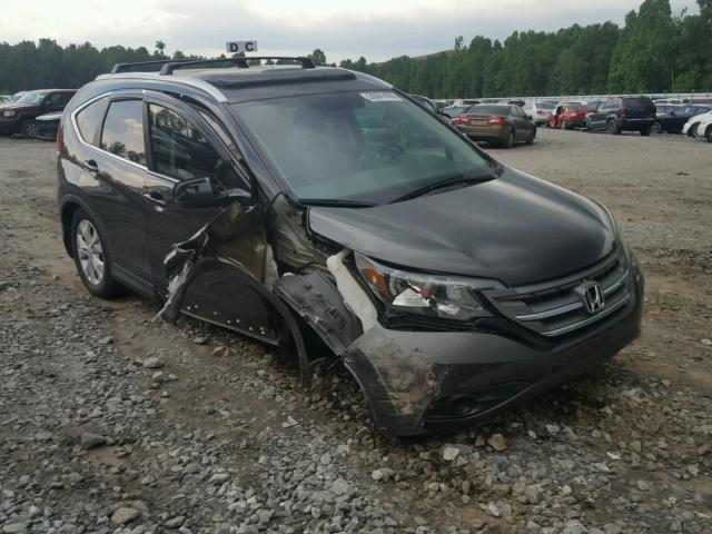 5J6RM4H72DL070330 - 2013 HONDA CR-V EXL BROWN photo 1