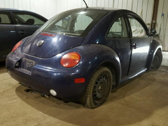3VWCA21C0XM427908 - 1999 VOLKSWAGEN NEW BEETLE 蓝色 照片 4