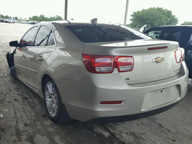 1G11C5SL2FF214986 - 2015 CHEVROLET MALIBU 1LT 金色 照片 3
