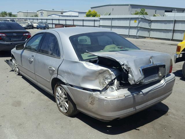 1LNHM87A55Y659264 - 2005 LINCOLN LS SILVER photo 3
