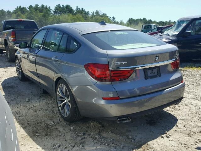 WBASP4C57BC341879 - 2011 BMW 550 GRAY photo 3