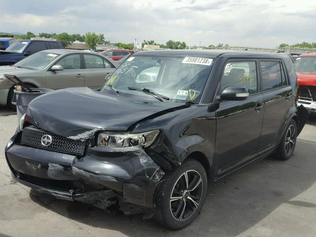 JTLKE50E881054403 - 2008 TOYOTA SCION XB შავი ფოტო 2