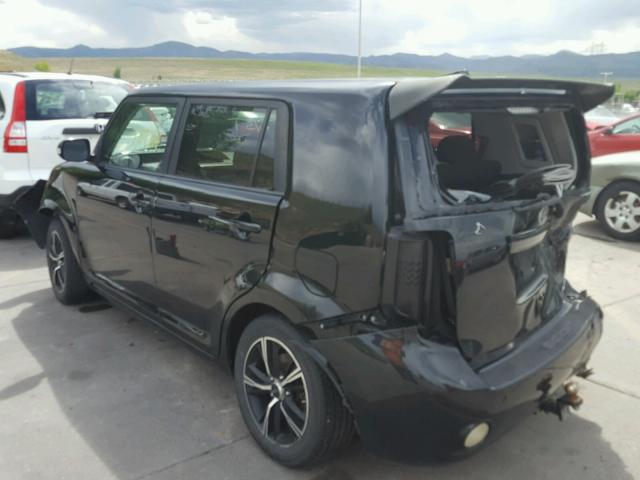 JTLKE50E881054403 - 2008 TOYOTA SCION XB შავი ფოტო 3