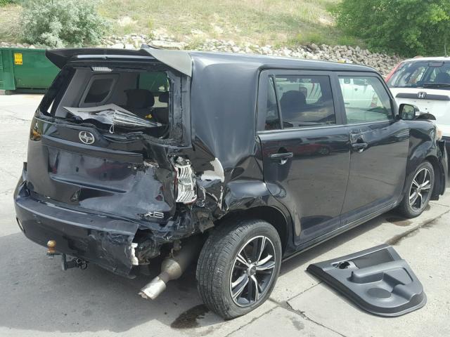 JTLKE50E881054403 - 2008 TOYOTA SCION XB შავი ფოტო 4