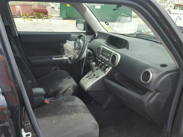 JTLKE50E881054403 - 2008 TOYOTA SCION XB შავი ფოტო 5