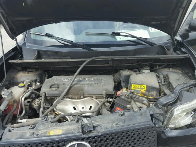 JTLKE50E881054403 - 2008 TOYOTA SCION XB შავი ფოტო 7