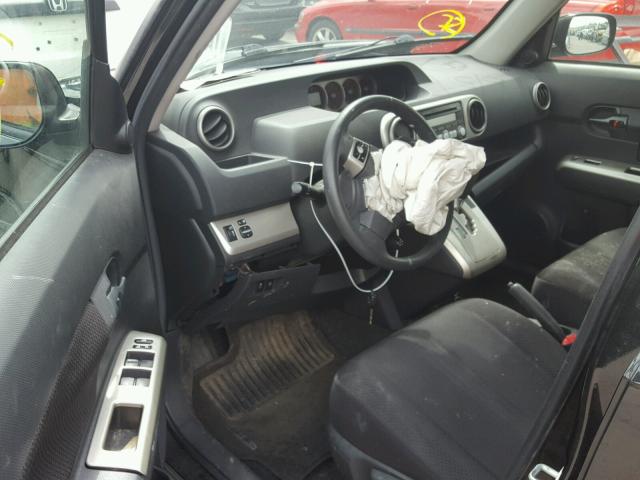 JTLKE50E881054403 - 2008 TOYOTA SCION XB შავი ფოტო 9