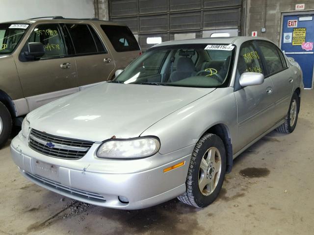 1G1NE52J12M698021 - 2002 CHEVROLET MALIBU LS 银色 照片 2