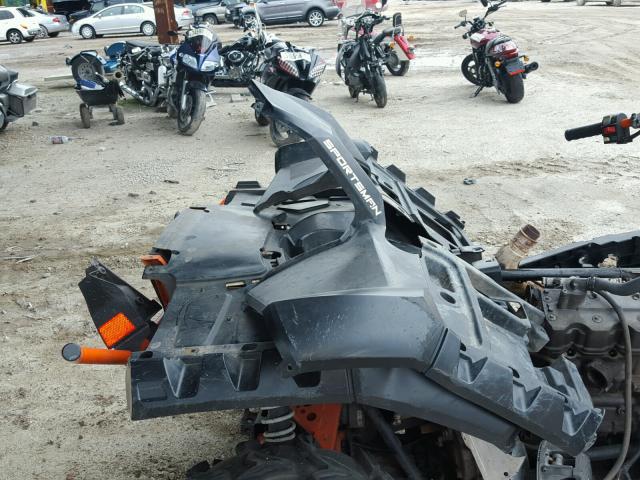 4XASXM950GA265409 - 2016 POLARIS SPORTSMAN BLACK photo 6