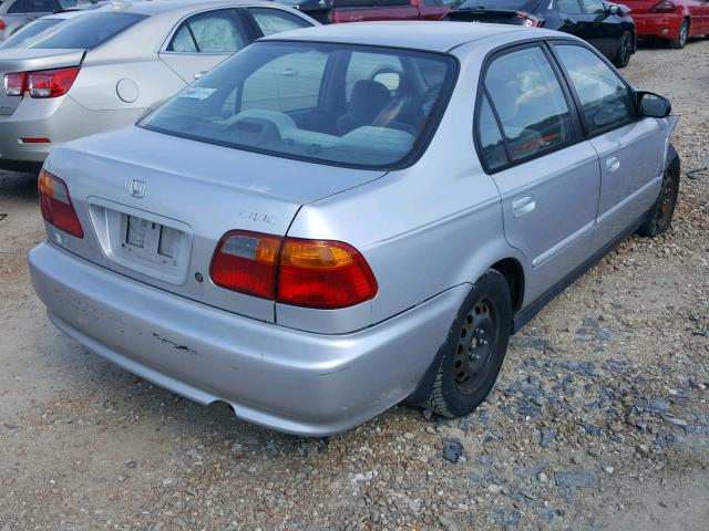 2HGEJ6617YH534160 - 2000 HONDA CIVIC BASE SILVER photo 4