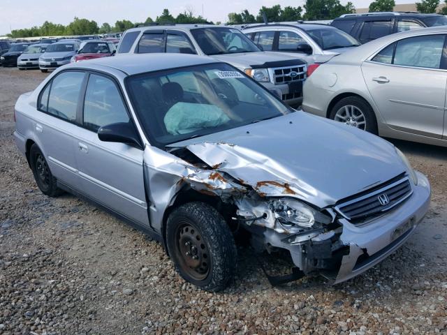 2HGEJ6617YH534160 - 2000 HONDA CIVIC BASE SILVER photo 9