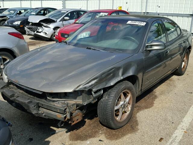 1G2WJ52K2WF232502 - 1998 PONTIAC GRAND PRIX SILVER photo 2