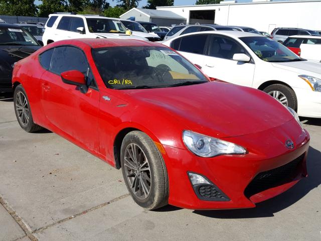 JF1ZNAA14D2713246 - 2013 TOYOTA SCION FR-S RED photo 1