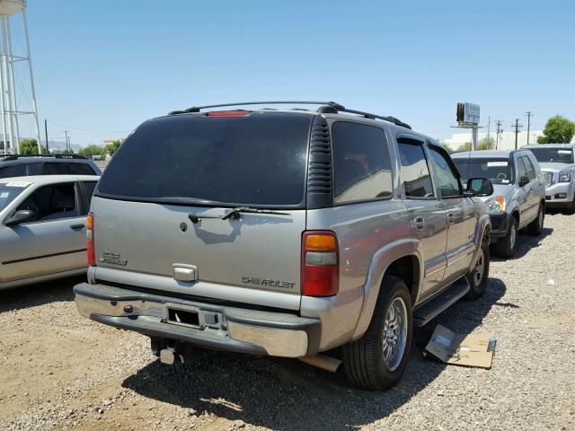 1GNEC13Z82R204080 - 2002 CHEVROLET TAHOE C150 SILVER photo 4