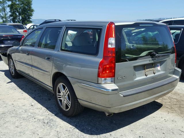 YV1SW592762575051 - 2006 VOLVO V70 2.5T SILVER photo 3