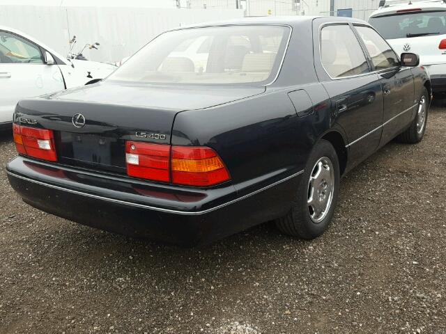 JT8BH28F7Y0174437 - 2000 LEXUS LS 400 BLACK photo 4