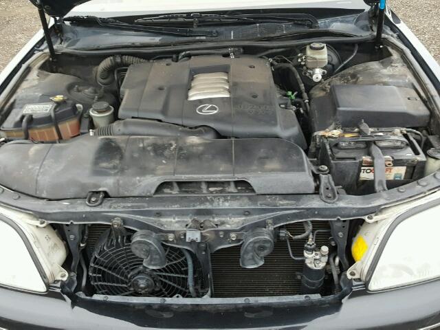 JT8BH28F7Y0174437 - 2000 LEXUS LS 400 BLACK photo 7