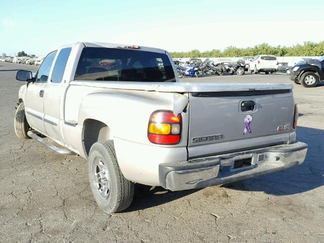 1GTEC19V34Z137288 - 2004 GMC NEW SIERRA TAN photo 3