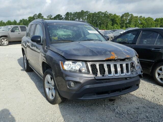 1C4NJCBA0HD130326 - 2017 JEEP COMPASS SP GRAY photo 1