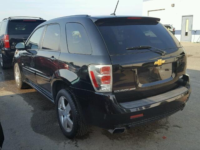 2CNDL537786033820 - 2008 CHEVROLET EQUINOX SP BLACK photo 3