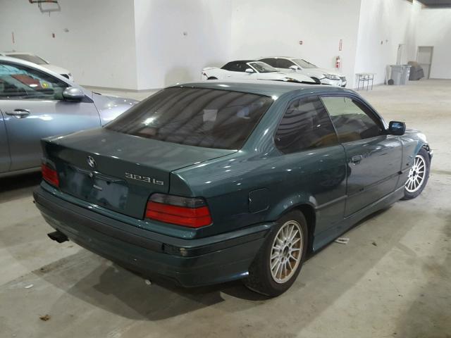 WBABF7324WEH42328 - 1998 BMW 323 IS GREEN photo 4