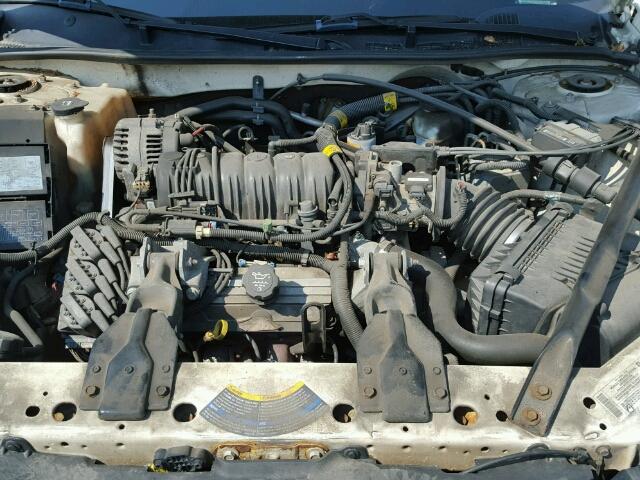 2G1WH52K549224139 - 2004 CHEVROLET IMPALA WHITE photo 7