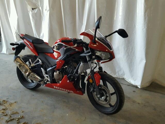 MLHNC5150H5300315 - 2017 HONDA CBR300 RA RED photo 1