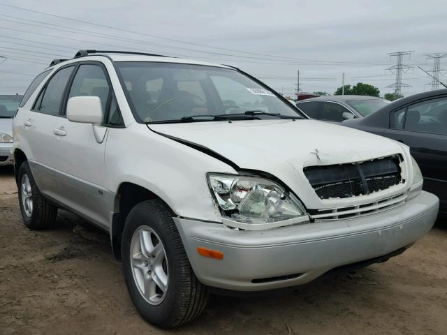 JTJHF10U130310315 - 2003 LEXUS RX 300 WHITE photo 1