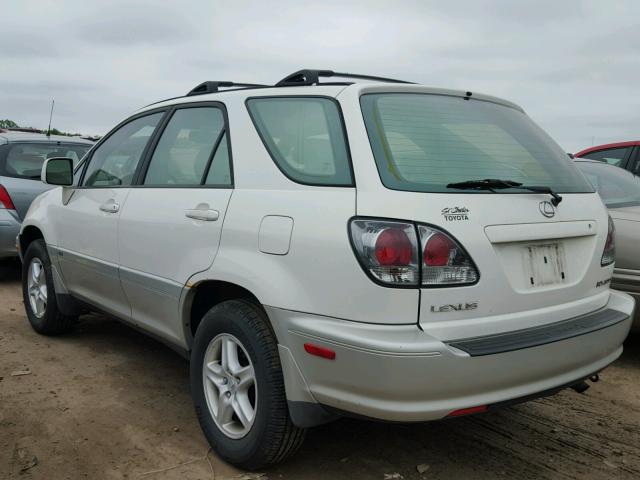 JTJHF10U130310315 - 2003 LEXUS RX 300 WHITE photo 3