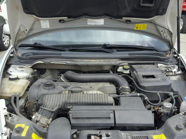 YV1MS682052075324 - 2005 VOLVO S40 T5 SILVER photo 7