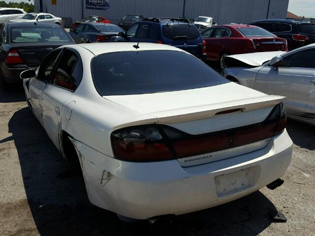 1G2HZ54Y25U150931 - 2005 PONTIAC BONNEVILLE WHITE photo 3