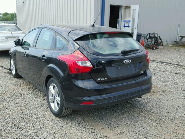 1FADP3K24EL131182 - 2014 FORD FOCUS SE BLACK photo 3